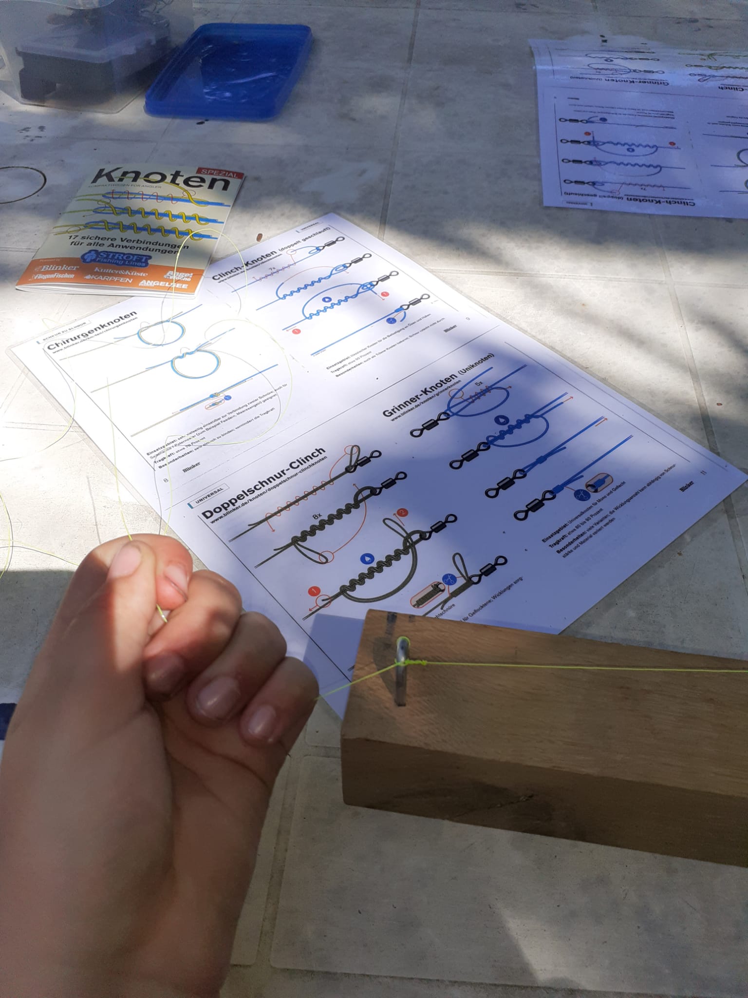 Kinder-Knoten-Workshop